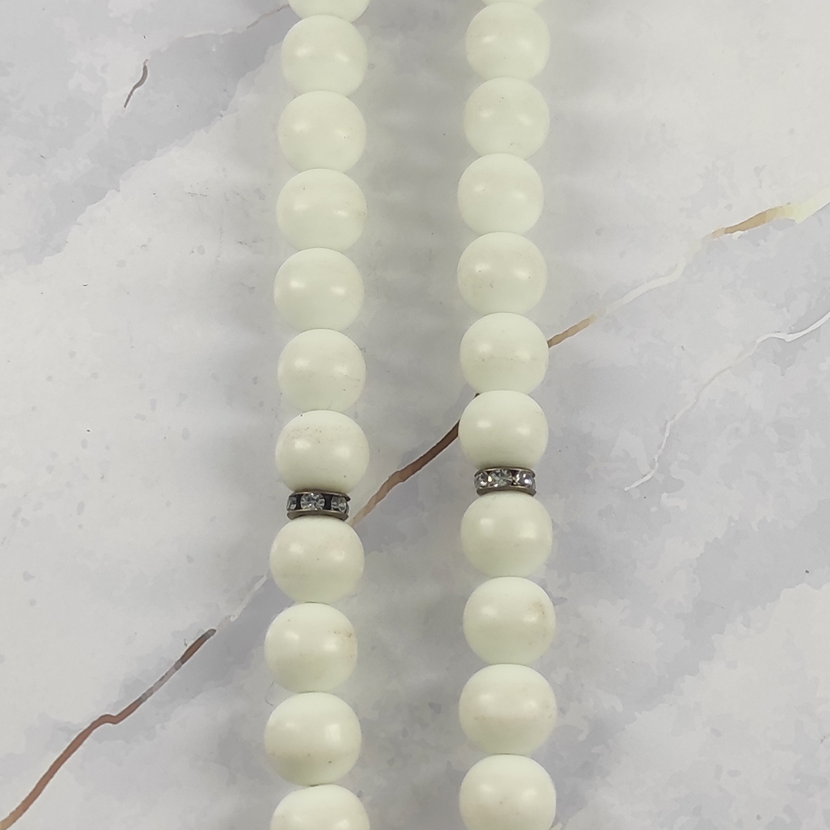 伊斯兰白玛瑙念珠 —— 33颗祈祷珠 Tasbih