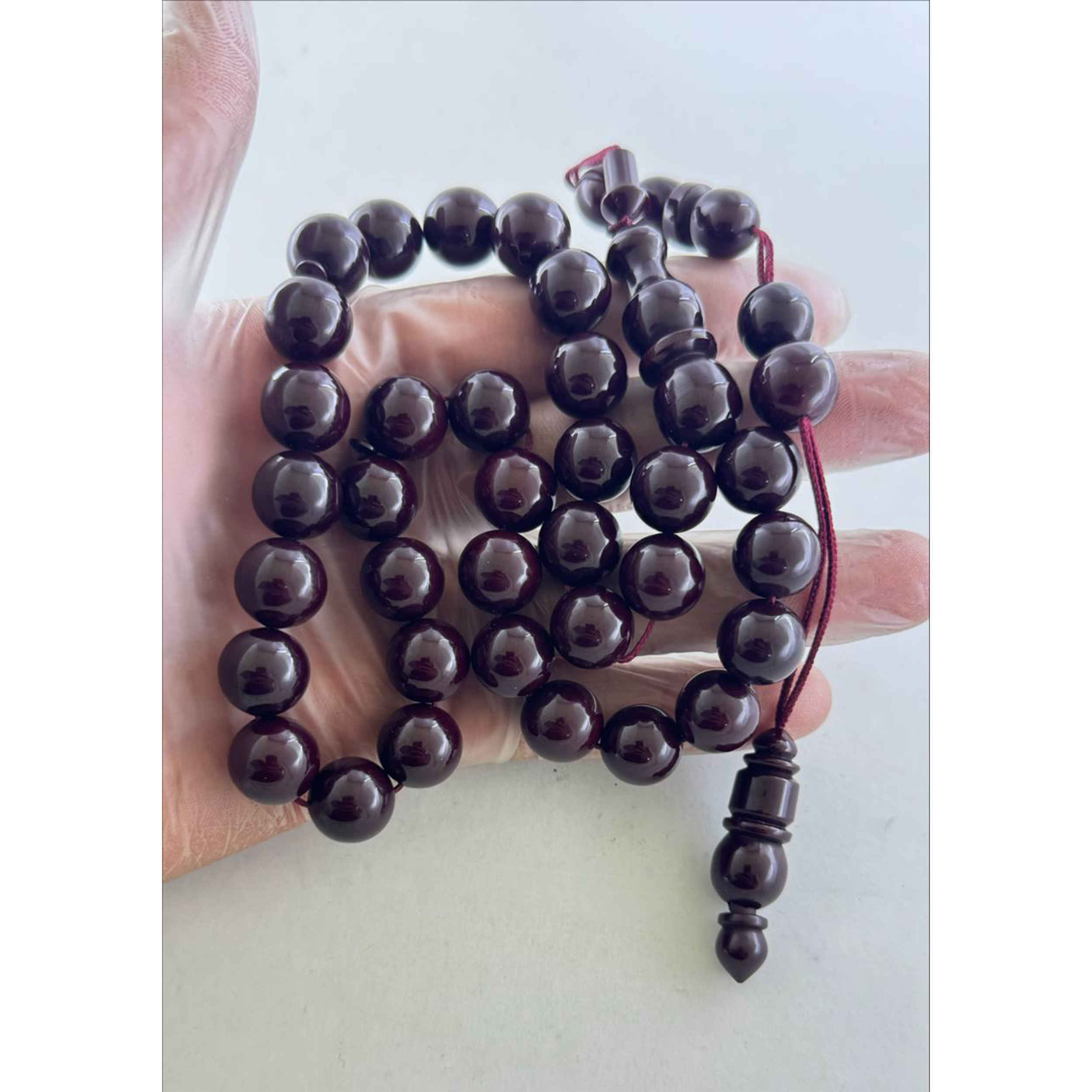 伊斯兰Sandalus树脂念珠 II —— 33颗祈祷珠 Tasbih