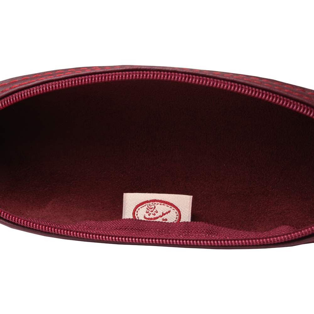 深蓝拉链笔袋 – 适合学校与办公用品