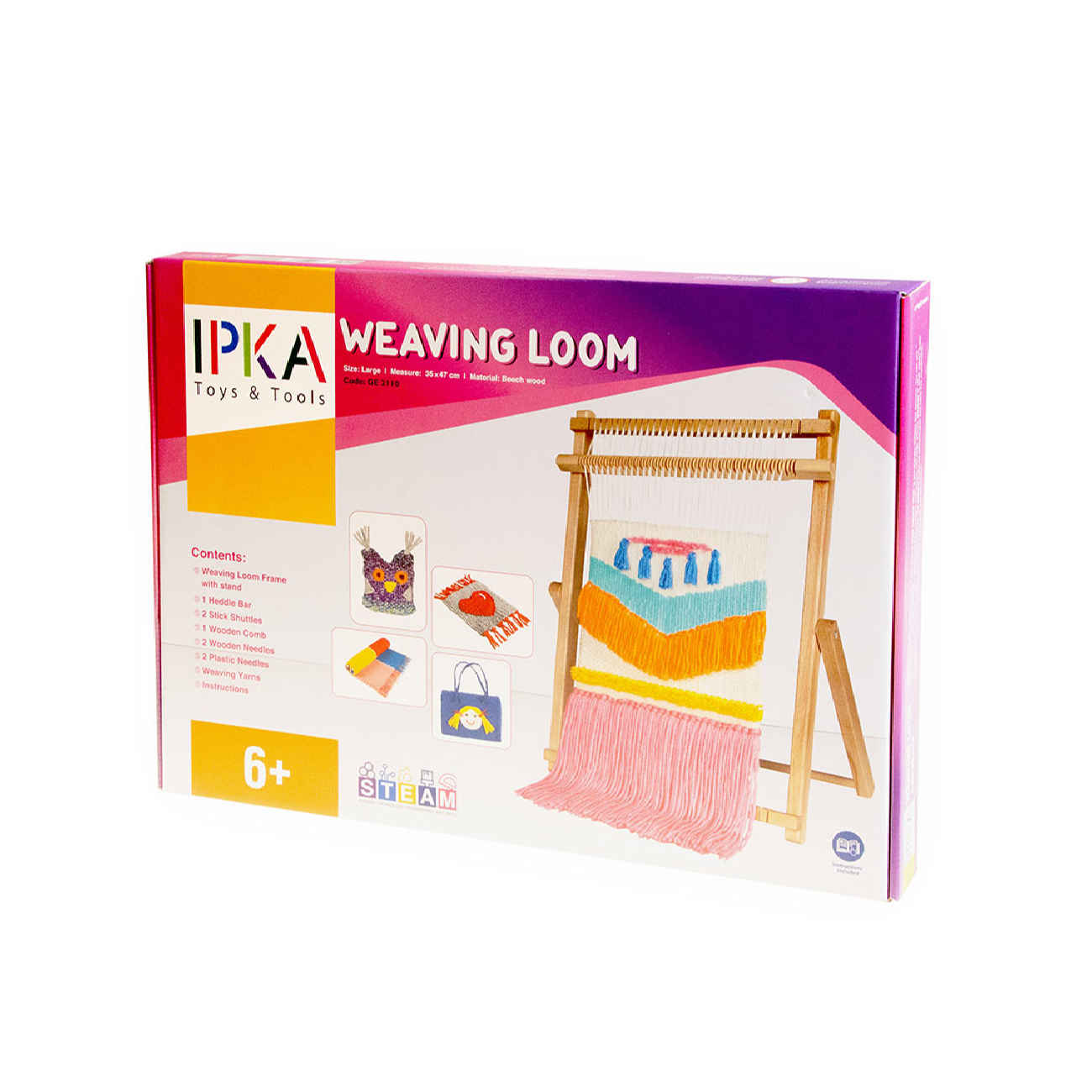 Main image of 波斯地毯立式织机教育玩具