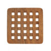 Thumbnail 2: 手工柚木隔热垫 – 方形，适合火锅