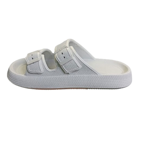 男士朝觐/副朝白色 Ihram 拖鞋 G450