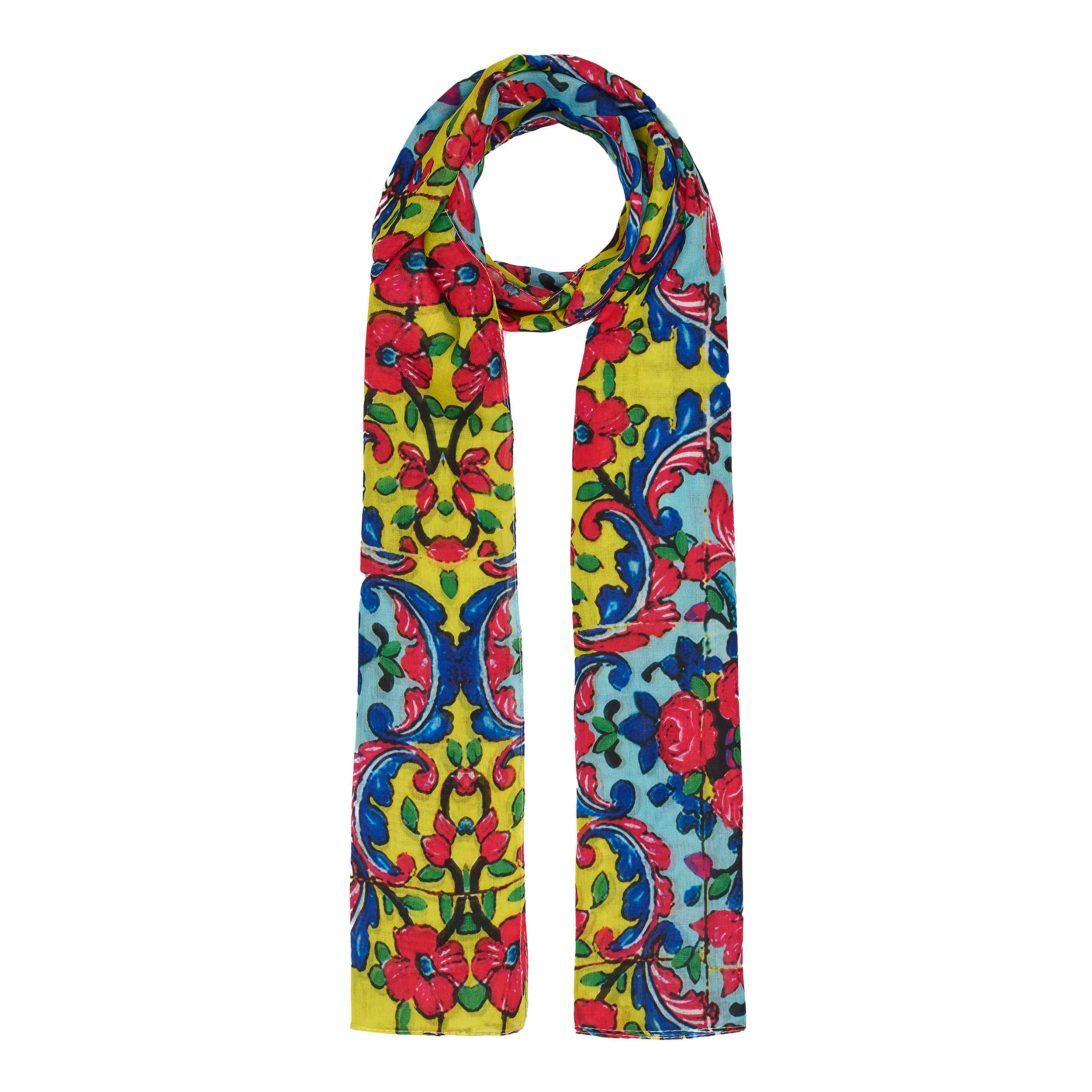 Main image of 传统披肩 – 女士花卉设计日常佩戴