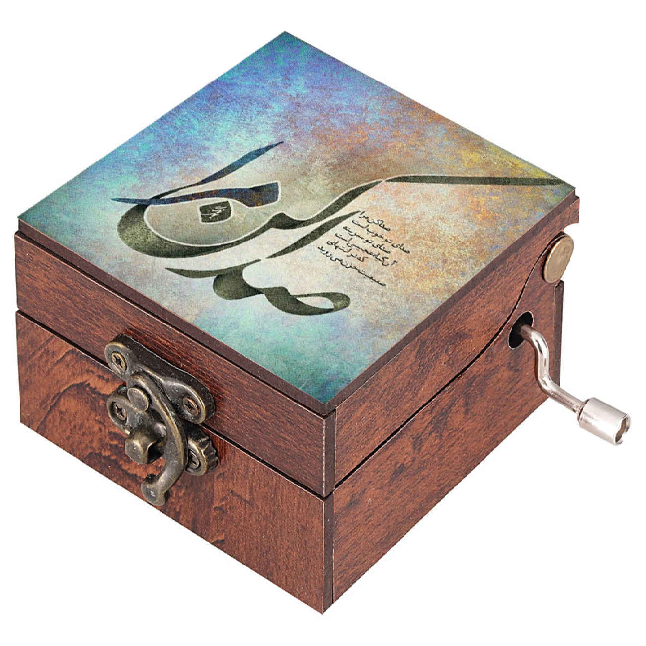 Main image of 木制音乐盒——波斯诗歌设计