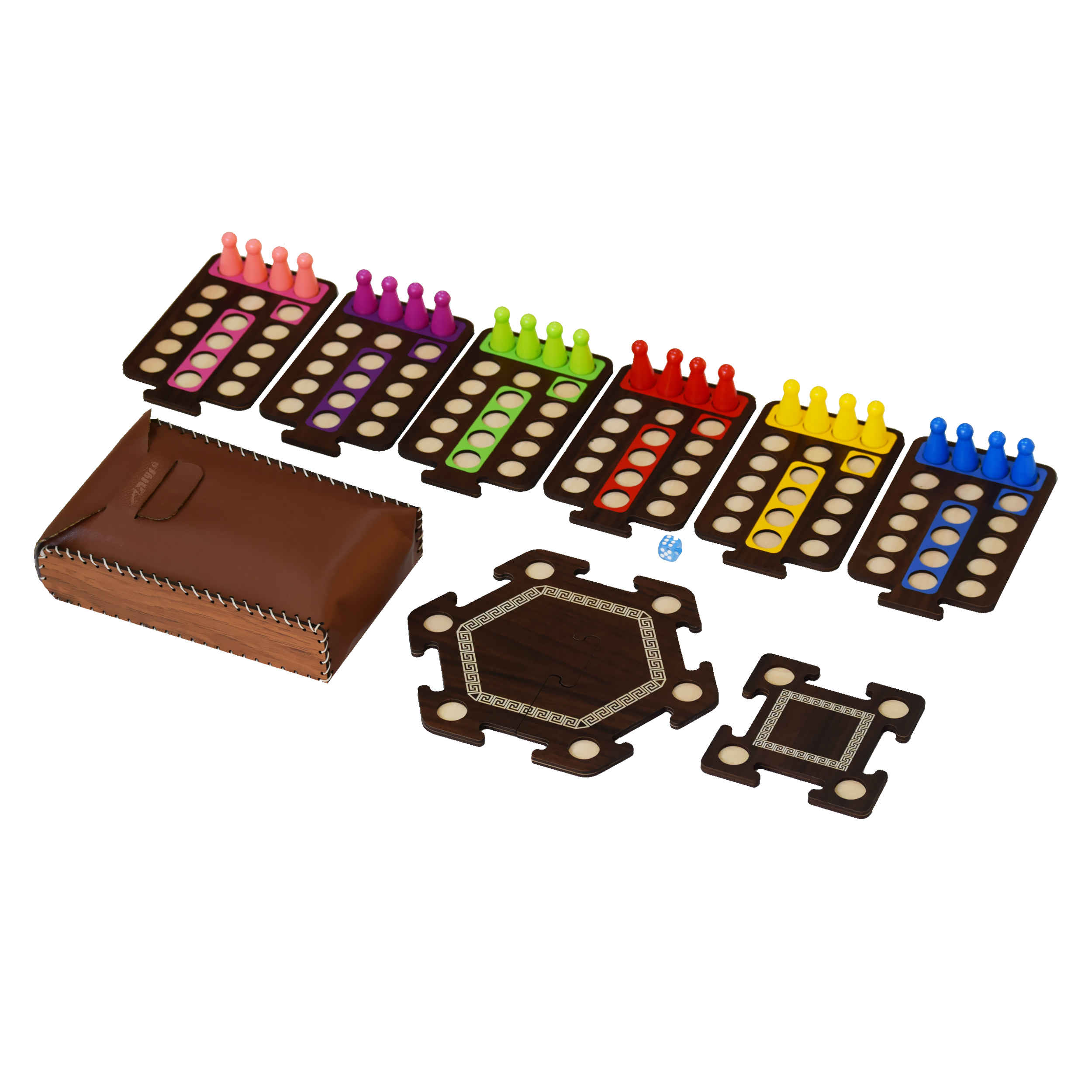 “别生气”游戏（Ludo）– 4–6人经典家庭棋盘游戏