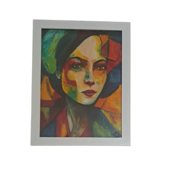 原创抽象油画（硬纸板） —— 梅赫努什