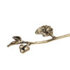 Thumbnail 2: 黄铜花卉设计坚果勺