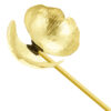 Thumbnail 3: 黄铜兰花设计坚果勺