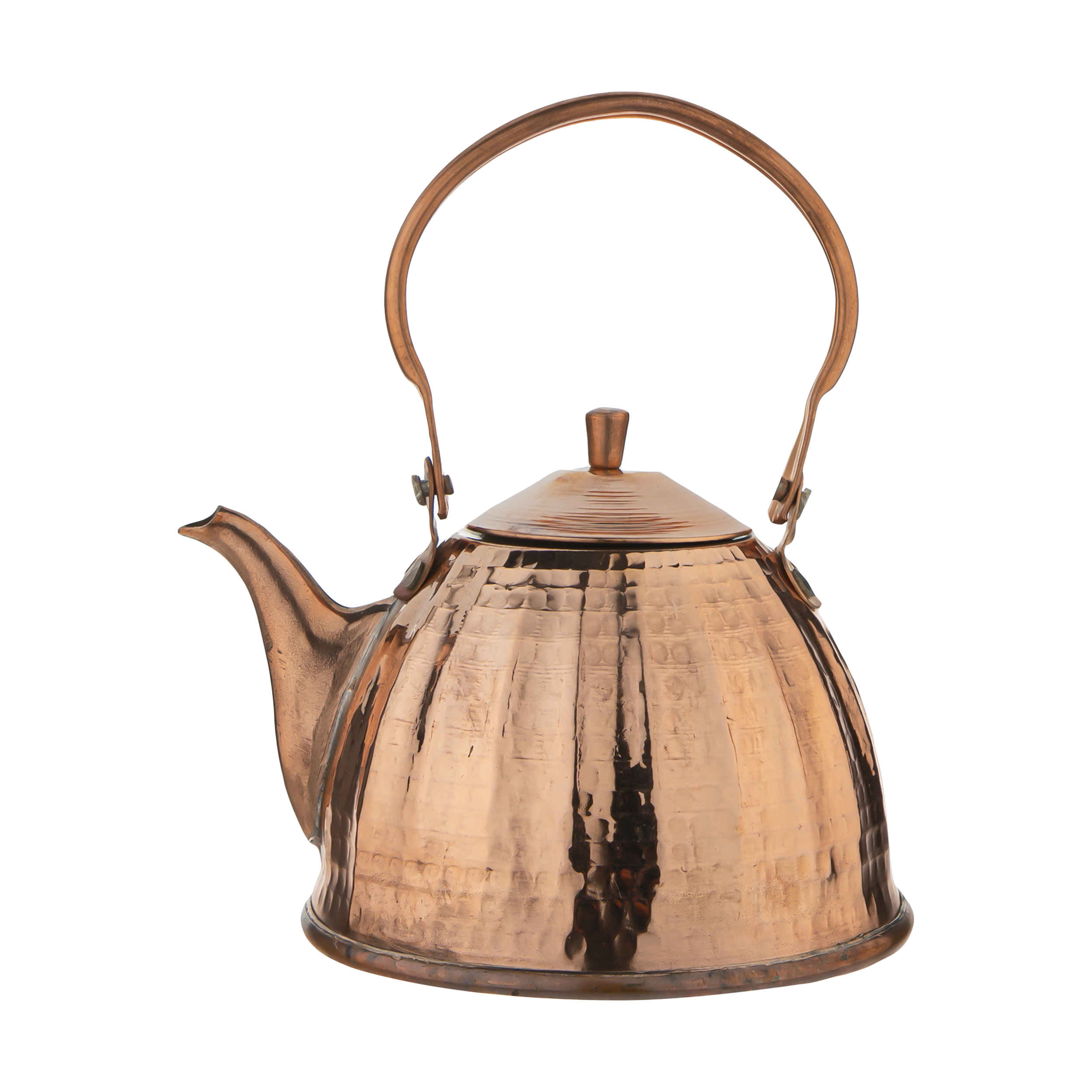 Main image of 波斯铜茶壶 耐用炉灶用 传统锤纹