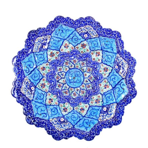 装饰铜盘——波斯掐丝珐琅手绘款
