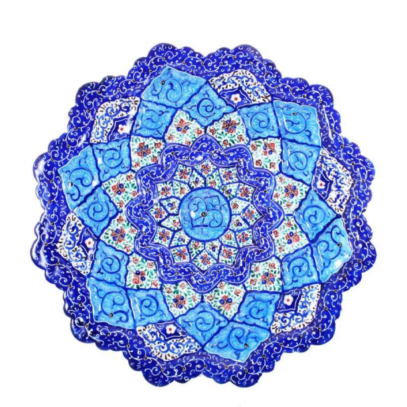 Main image of 装饰铜盘——波斯掐丝珐琅手绘款