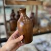Thumbnail 3: 装饰小花瓶 – 天然实木 手工制作 深棕色
