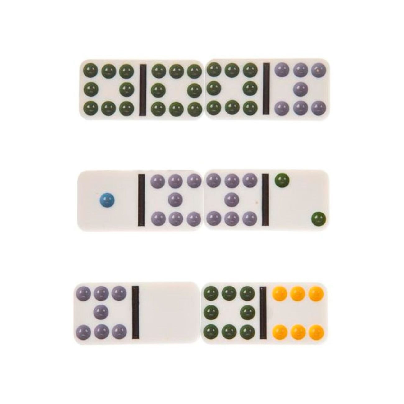 经典多米诺棋盘游戏 – 时尚收纳盒，适合各年龄段的终极阻挡游戏