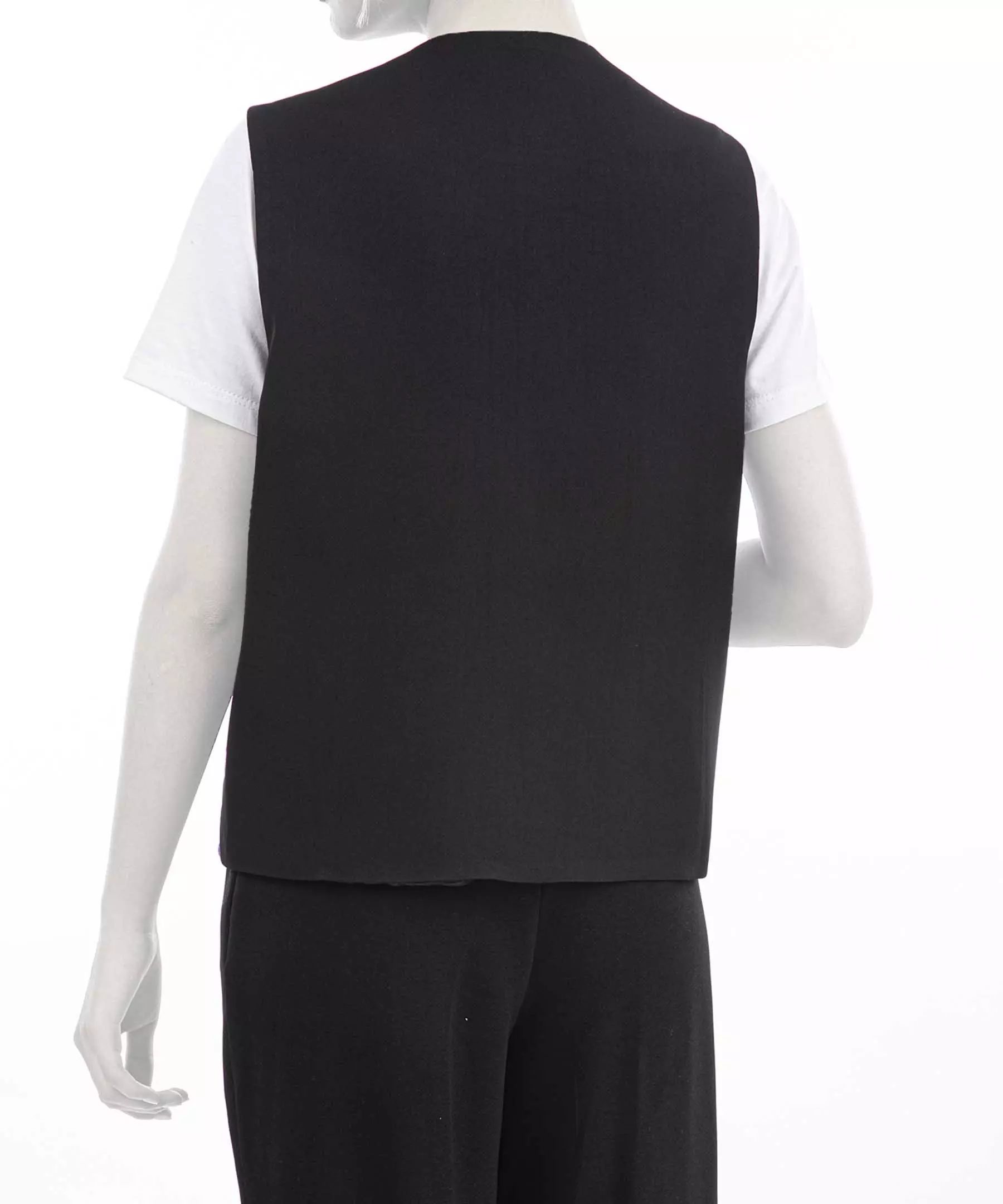 女款刺绣背心,佩斯利图案