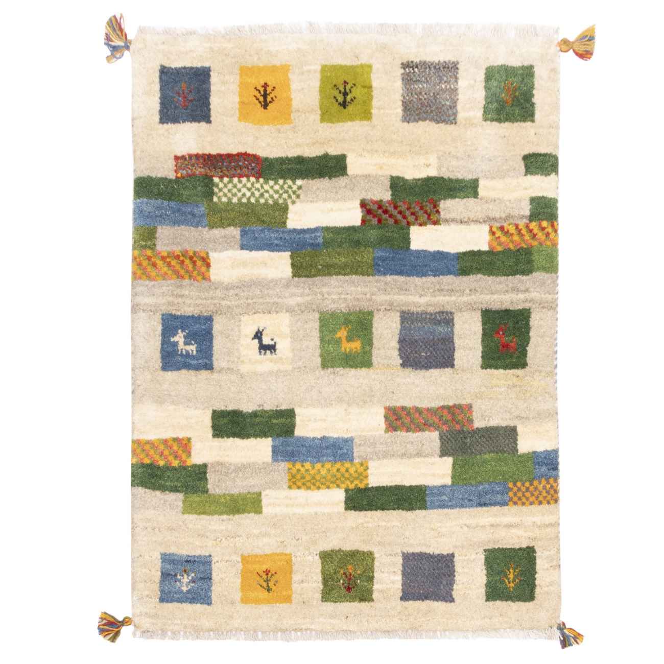 Main image of 波斯加贝毯羊毛地毯 手工编织于法尔斯