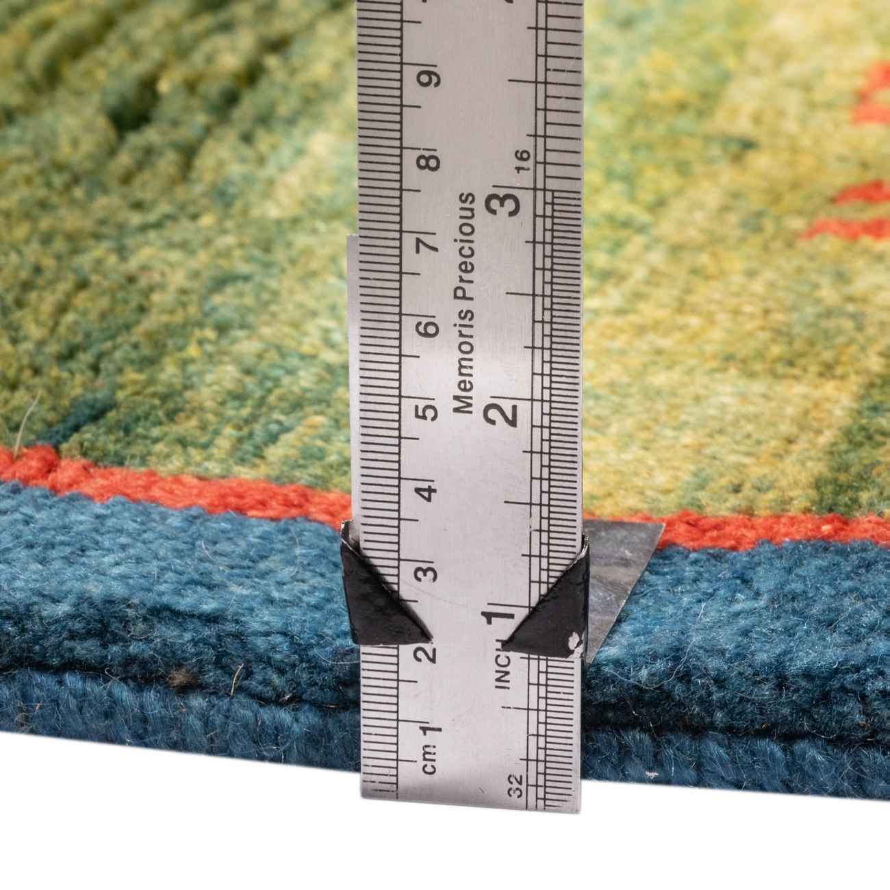 波斯加贝毯羊毛地毯 手工编织于法尔斯 动物图案