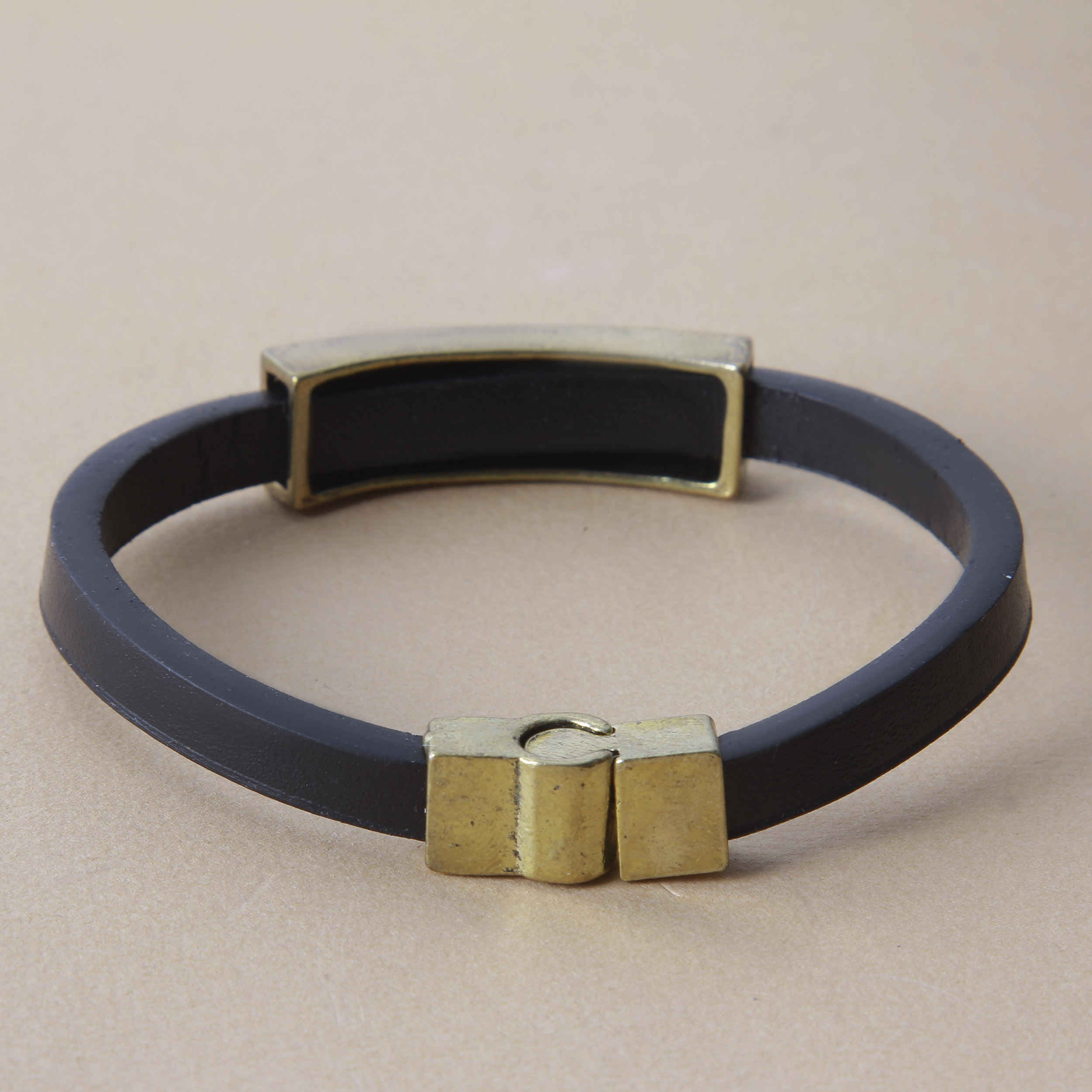 男士伊斯兰皮革手链 —— Ya Qamar Banihashim款