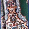 Thumbnail 3: 伊斯兰清真寺地毯 —— 米哈布图案，棉质绿色，5米