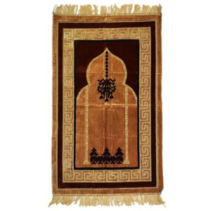 伊斯兰祈祷毯 Janamaz/Sajadah —— 加厚垫层，米哈布图案款