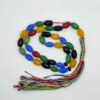 Thumbnail 5: 伊斯兰玛瑙念珠 —— 33颗彩色祈祷珠 Tasbih