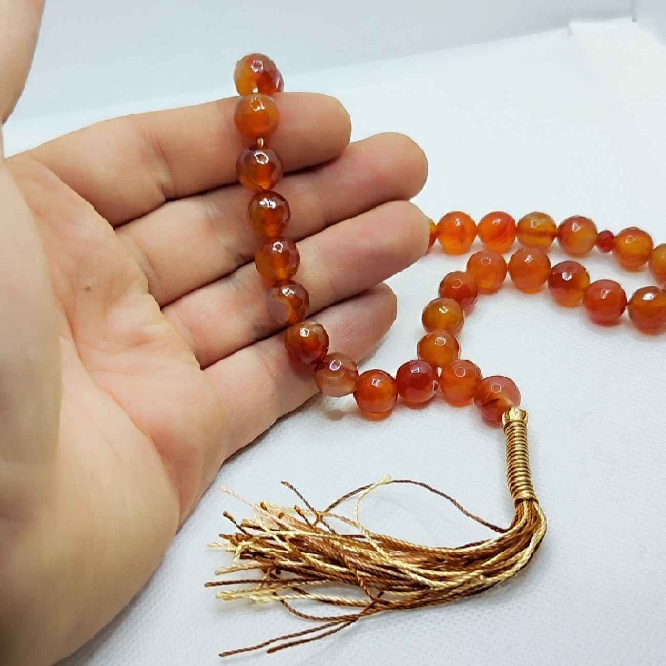 伊斯兰也门哈基克念珠 —— 33颗祈祷珠 Tasbih