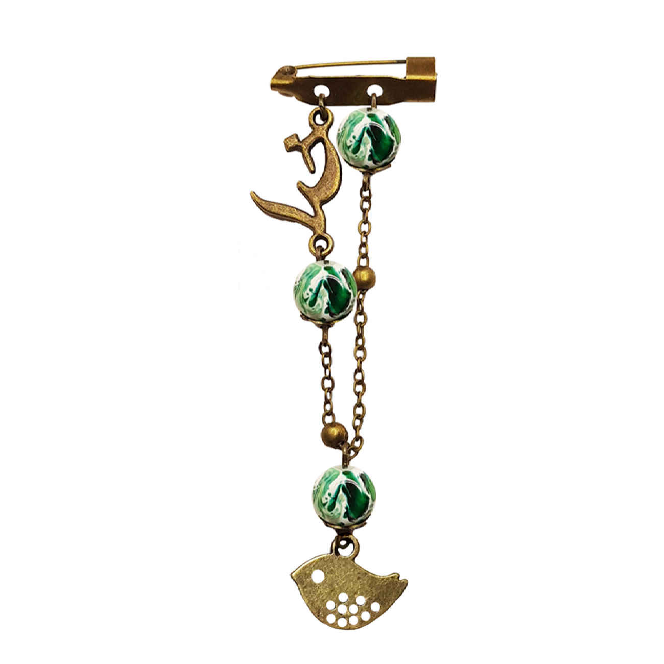 Main image of 伊斯兰安全别针胸针 —— 上帝设计款