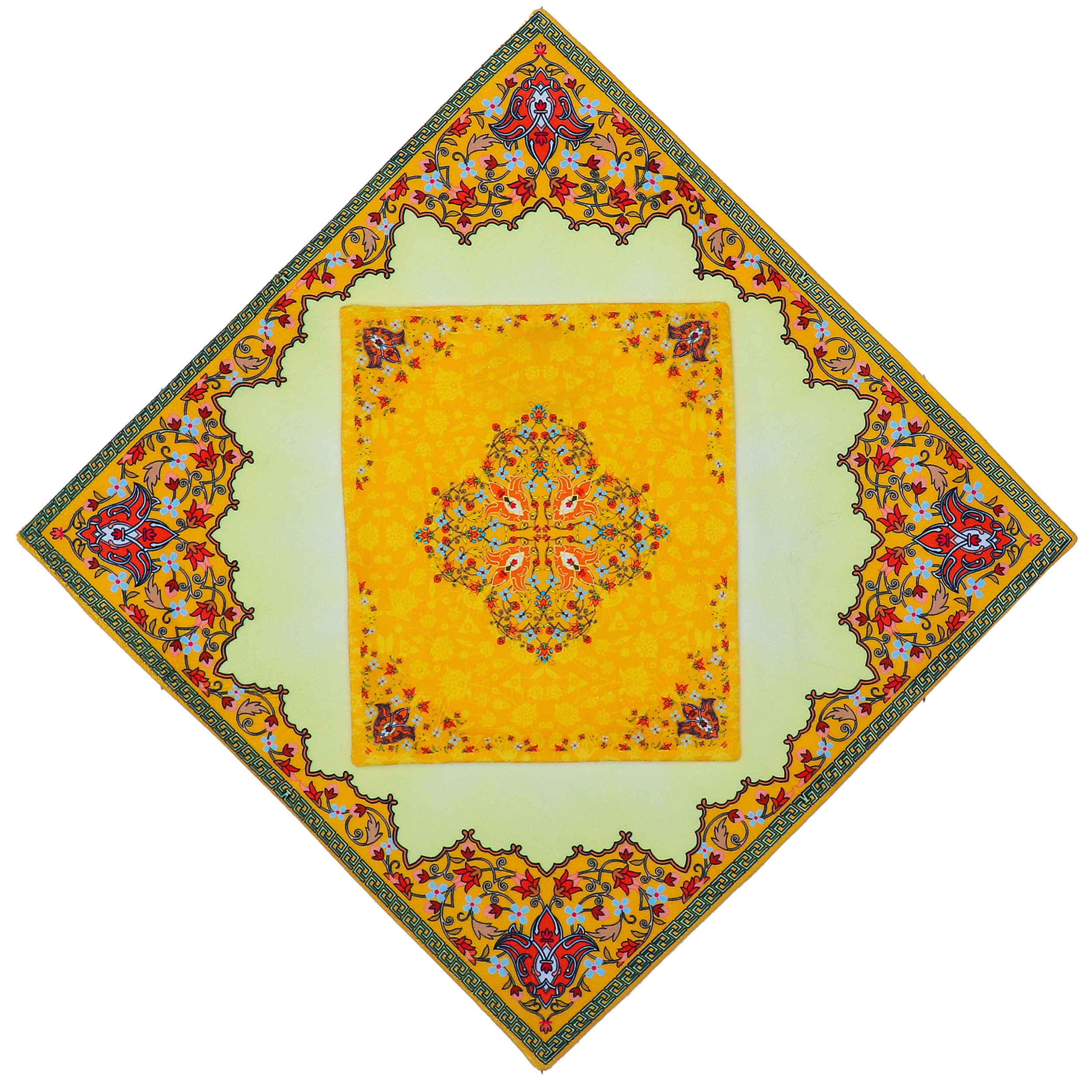 Main image of 便携式口袋祈祷垫 —— 伊斯兰Sajadah，Eslimi图案