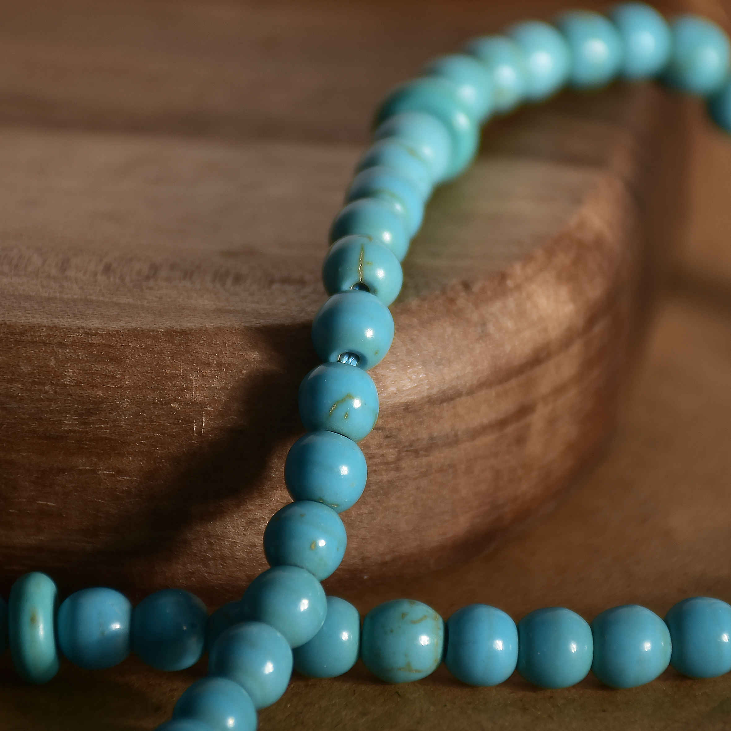 伊斯兰工业绿松石念珠 —— 33颗祈祷珠 Tasbih