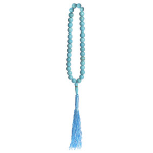 伊斯兰工业绿松石念珠 —— 33颗祈祷珠 Tasbih