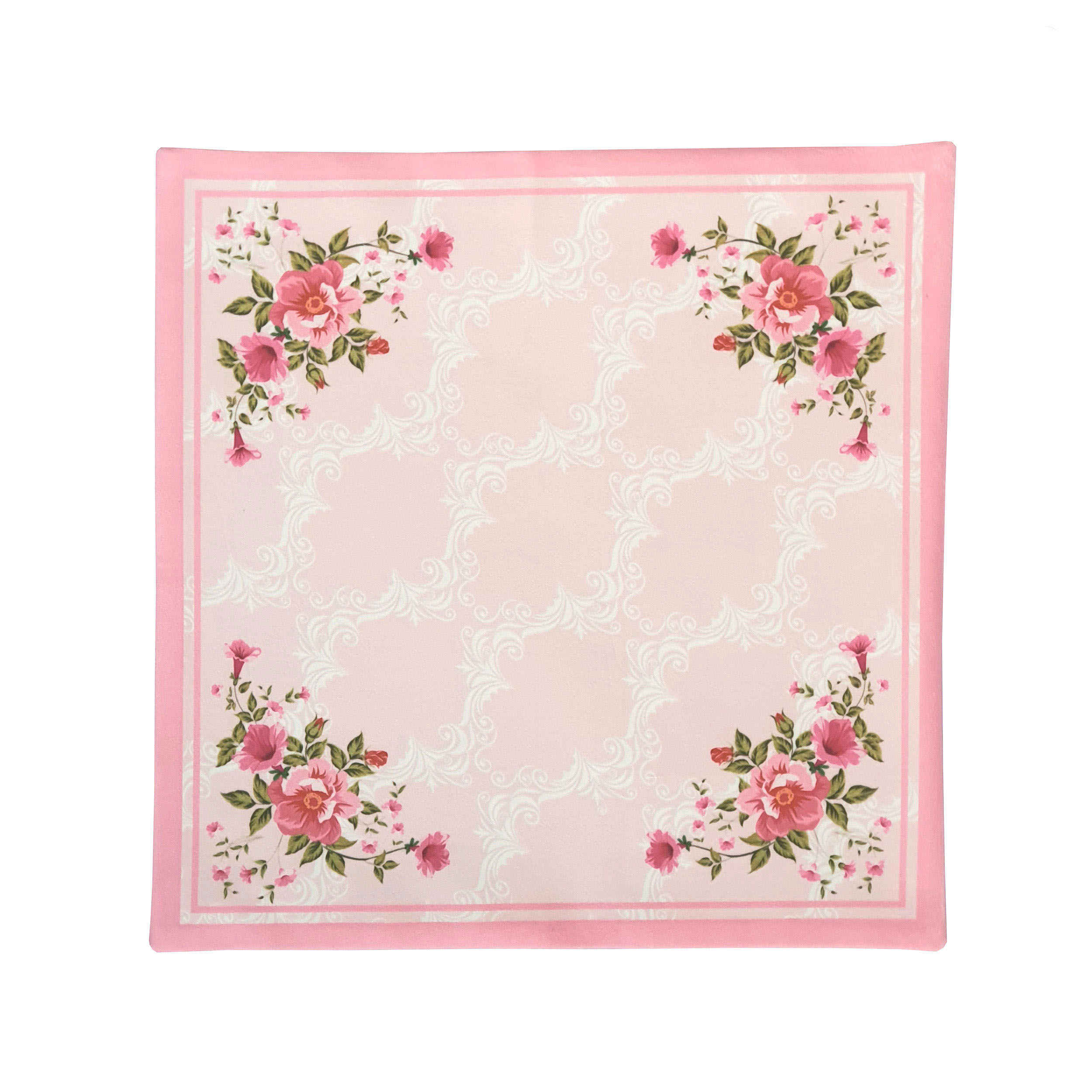 伊斯兰天鹅绒纤薄祈祷垫 Sajadah —— 花卉图案