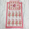 Thumbnail 2: 伊斯兰纤薄天鹅绒祈祷垫 Sajadah —— 花卉粉色款