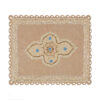 Thumbnail 2: 伊斯兰纤薄天鹅绒祈祷垫 Janamaz/Sajadah —— 传统Eslimi图案，奶油色款