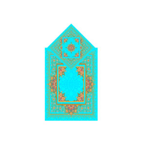 伊斯兰纤薄天鹅绒祈祷垫 Janamaz/Sajadah —— 传统Eslimi图案款
