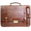 男款波斯天然皮革公文包 – Bob款