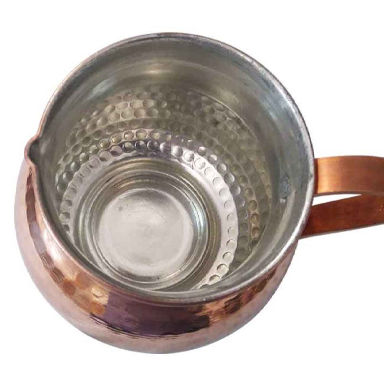 波斯铜水壶 – 手工锤纹制作款