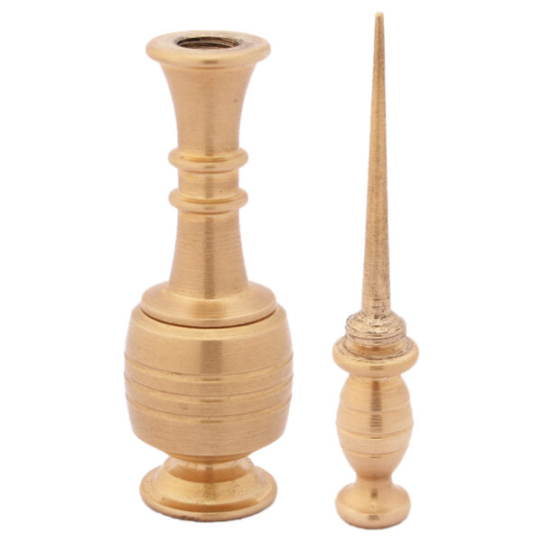 黄铜 Surma Dani 容器，用于存放眼影粉（x2）