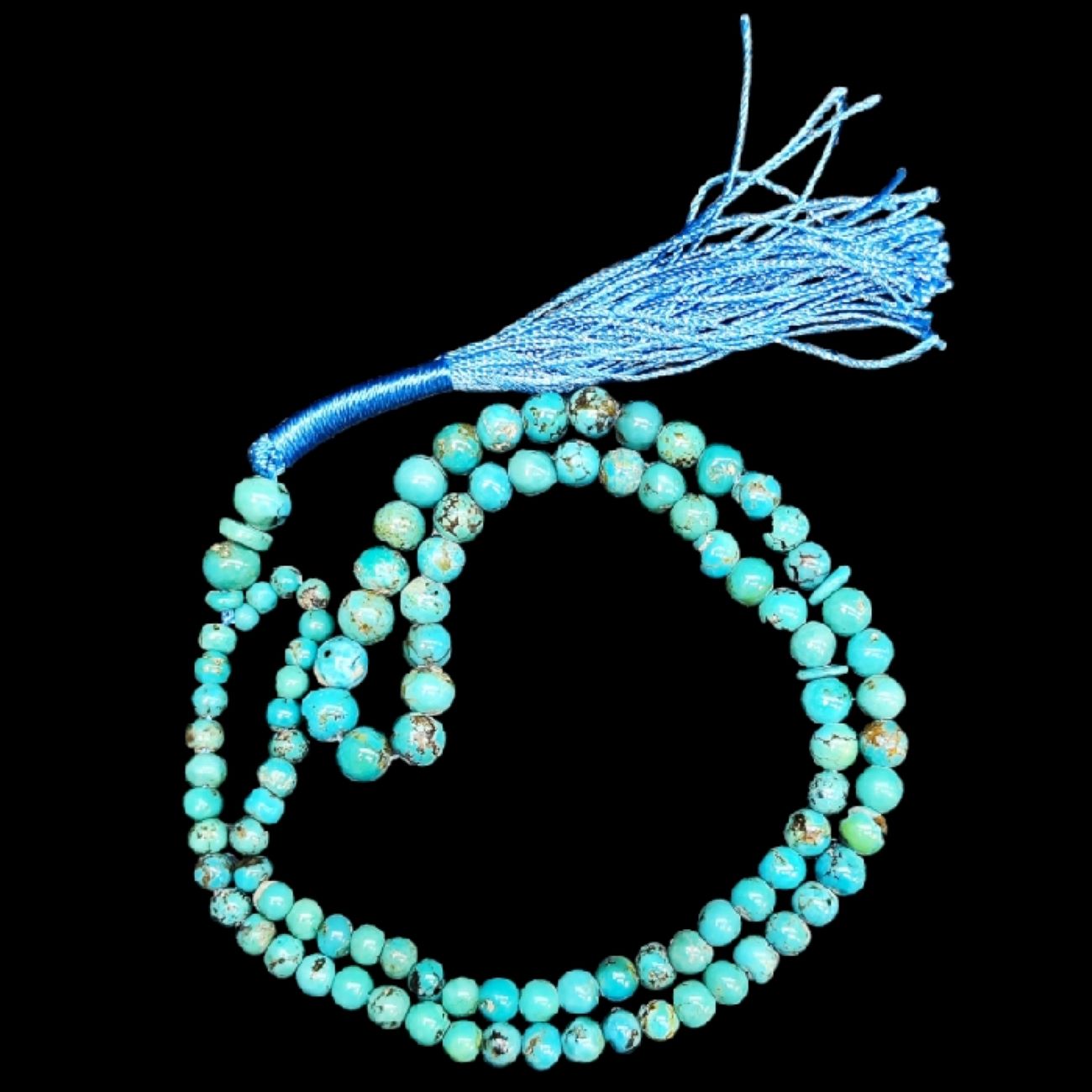 Main image of 波斯尼沙布尔绿松石念珠 —— 手工制作祈祷珠 Tasbih，33颗