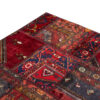 Thumbnail 3: 复古波斯手工结拼花地毯 红色