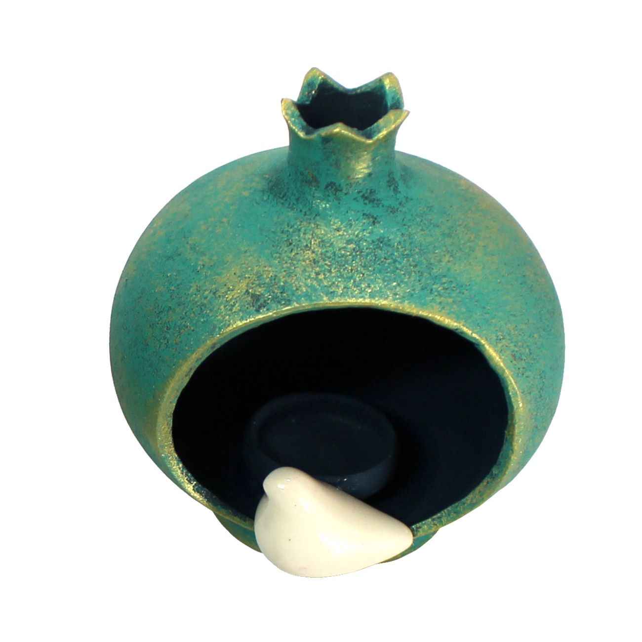 Main image of 手工波斯陶瓷烛台 – 石榴设计