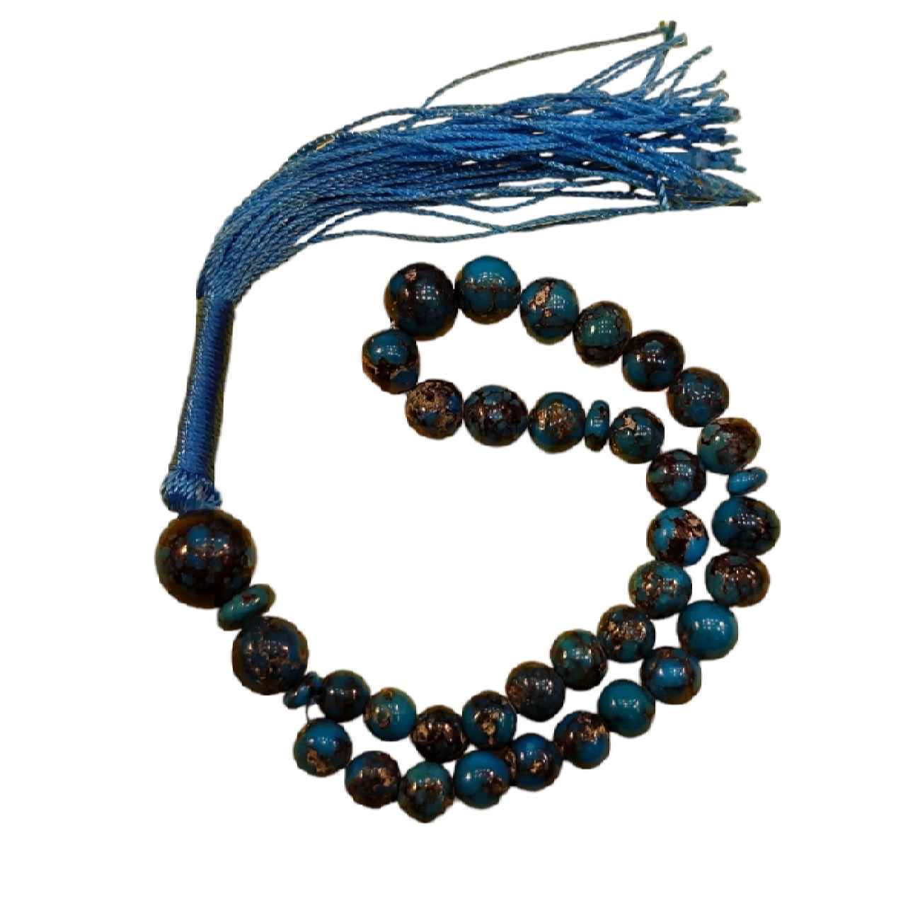 Main image of 波斯尼沙布尔绿松石念珠 —— 33颗祈祷珠 Tasbih