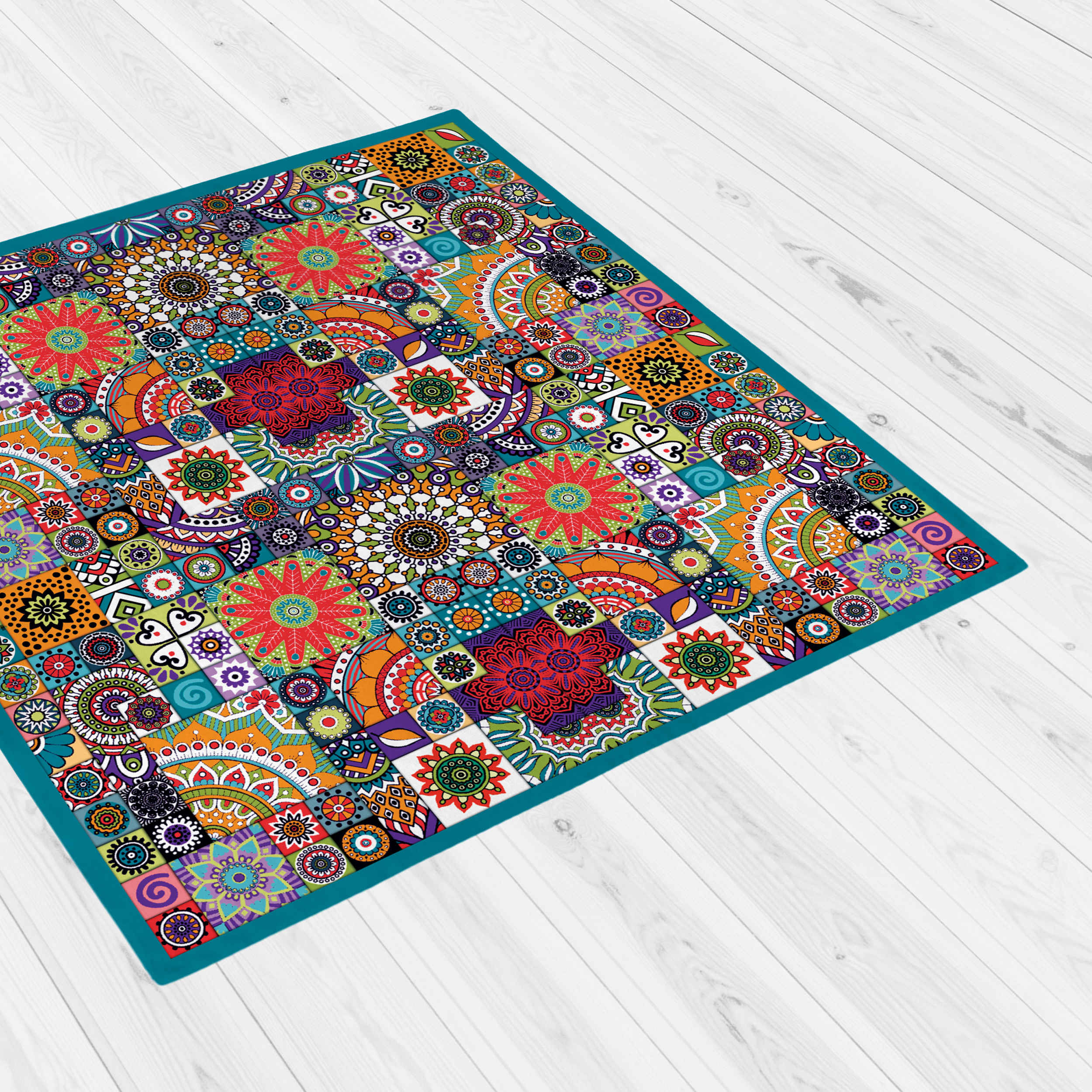 印花桌布 – 传统图案