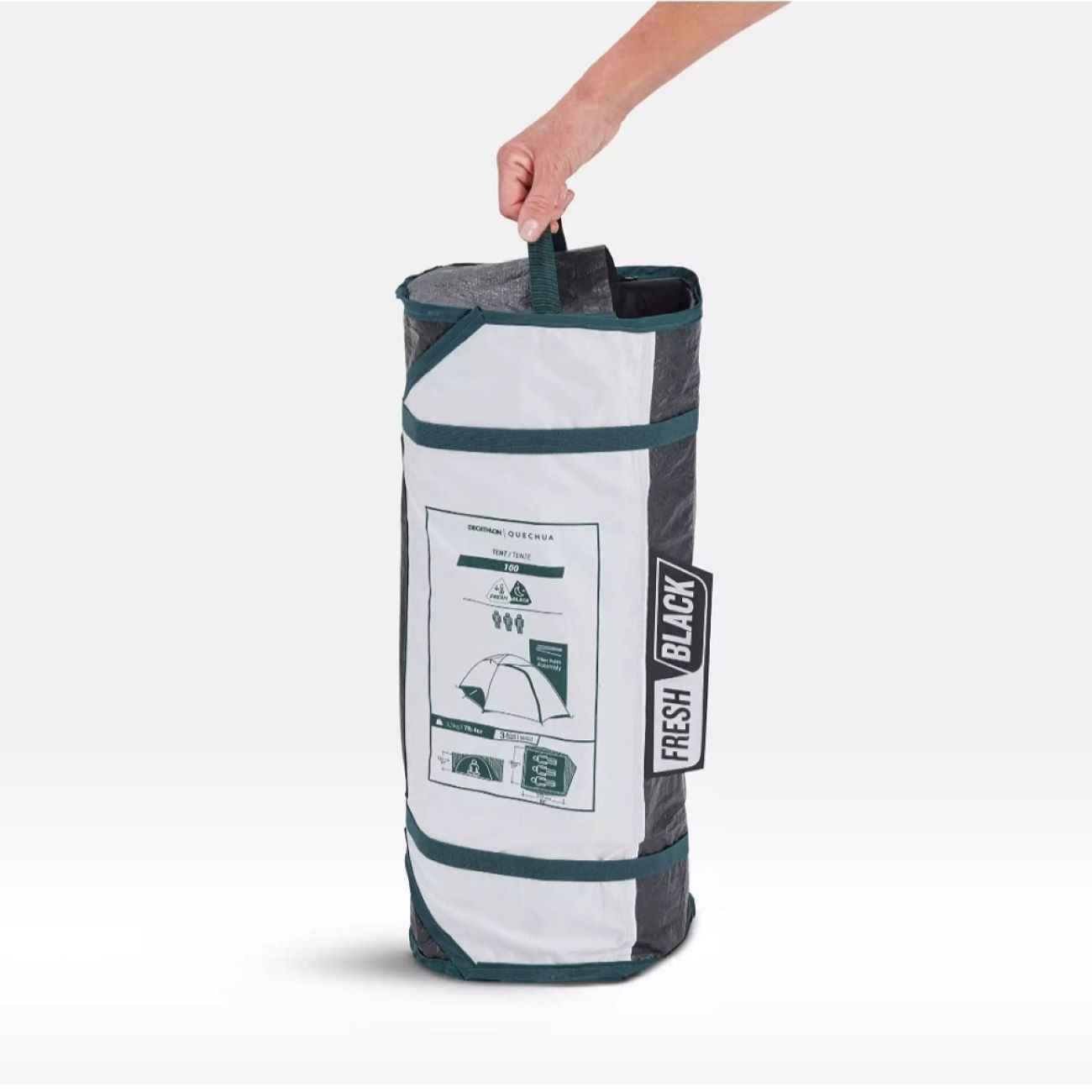 Quechua 2-3人帐篷 适合背包旅行且防水