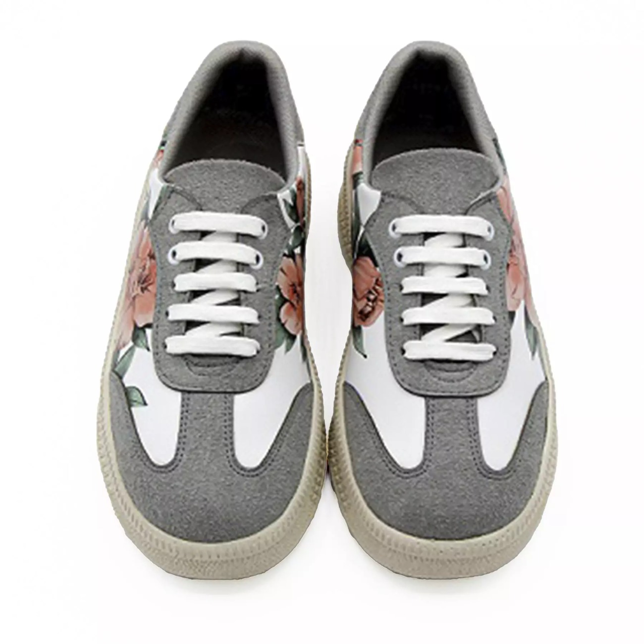 涂鸦印花运动鞋 – 女款时尚休闲鞋,款式Rose