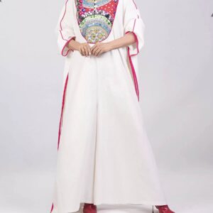 女士阿巴亚长袍——日常刺绣设计