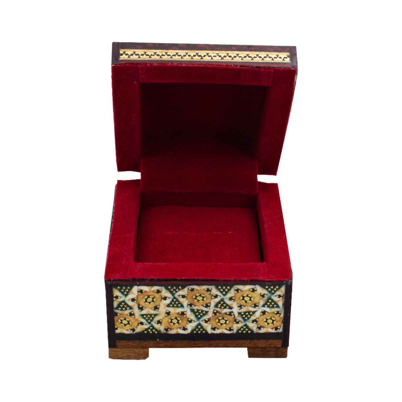 木制波斯首饰盒——手工镶嵌艺术（Khatam Kari）