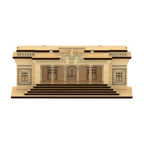 3D木质拼图 —— 波斯火神庙模型套件
