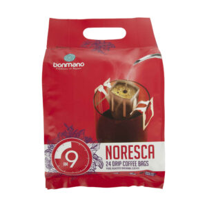 Instant Bonmano Noresca纯烘焙咖啡 – 24包
