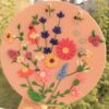 Thumbnail 3: 装饰陶瓷盘——艺术聚合粘土花卉装饰