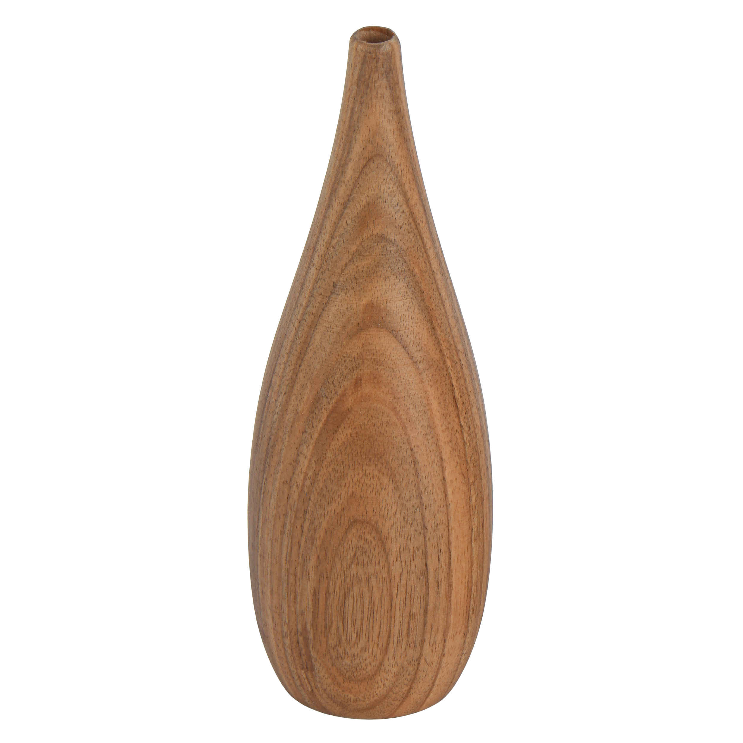 手工装饰单枝花瓶 – 天然实木 艺术乡村风 2件套