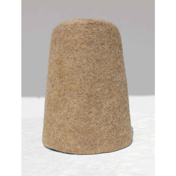 手工伊朗民族（苏菲）帽 – 100% 羊毛，旋转舞款